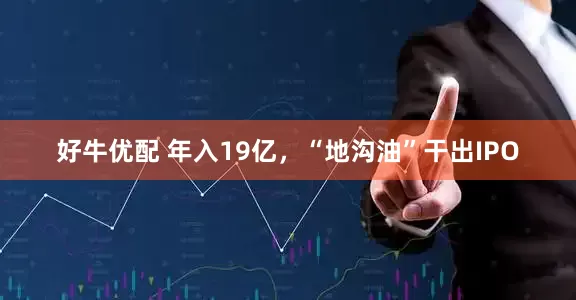 好牛优配 年入19亿，“地沟油”干出IPO